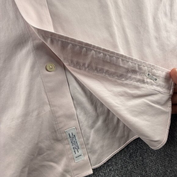 Brooks Brothers Pink Classic 15.5 34 Point Non-Iron Cotton Shirt Button Up Men - Picture 11 of 12